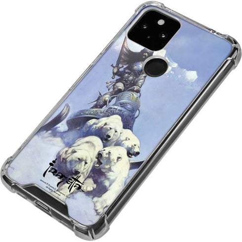 Frazetta Sliver Warrior Google Pixel 4a 5G Clear Case